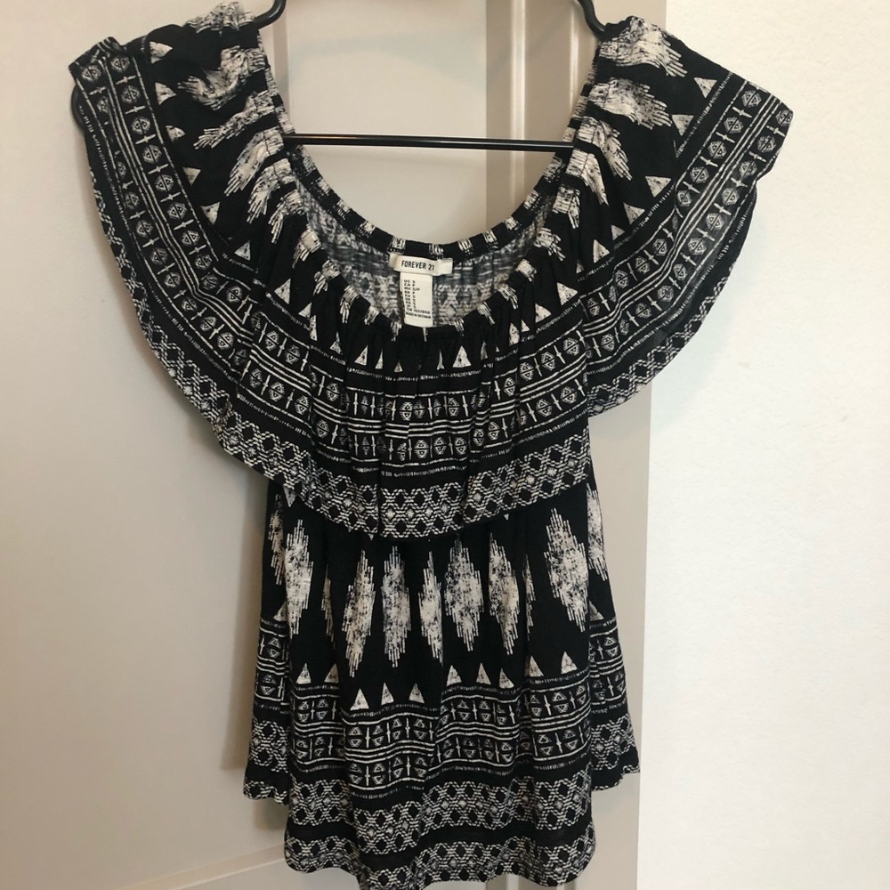 Off the shoulder shirt
